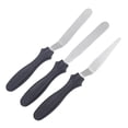 thumbnail image 3 of Matsuzay 3 unids/set espátulas para pasteles, espátulas planas para glaseado de alimentos y galletas, herramientas para hornear, accesorios de Type2 NO2, 3 of 6