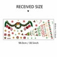 thumbnail image 3 of HomeKingdee Merry Christmas Quotes Wall Decals Happy New Year Quotes Stickers Christmas Tree Snowflake Stickers for Wall Christmas Party Supplies Christmas Window Clings, 3 of 5