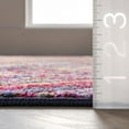 thumbnail image 2 of nuLOOM Zenia Chevron Area Rug, 4' 1" x 6', Zenia Multicolor, 2 of 6