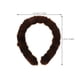 thumbnail image 2 of Diadema de spa con estampado de leopardo de peluche, diadema para maquillaje y cuidado de la piel, accesorio antideslizante para el cabello para mujeres y niñas, 2 of 8
