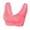 Peach Red, variant on EFINNY 1PC Women's Bra Seamless Full Cup Bras Adjustable Maternity Underwear 1Pack