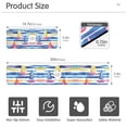 thumbnail image 3 of Yayeee Faucet Mat for Kitchen Sink 14.7" Diatomite Long Splash Guard Pad, Red Hand Drawn Sailboats, 3 of 7