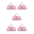 thumbnail image 2 of Destyer Girls Latin Dance Bag And Durable Storage Solution For Dance Enthusiasts Pink long yarn 5Set, 2 of 6