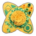thumbnail image 2 of Plush Fabric Pet Dog Cat Foraging Finding Food Sniffing Training Teaching Pad Mat Supply, 2 of 9