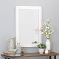 thumbnail image 5 of Morris Rustic Wood Large Wall Mirror - Gray 40" x 30" by Aspire, 5 of 12