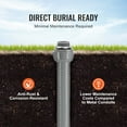 thumbnail image 2 of KFFKFF 1/2-Inch Versatile Electrical Conduit, 100 ft, PVC Liquid-Proof Conduit Non-Metallic with 5 Direct and 5 90-Degree Conduit Connector Attachments, for Air Conditioning Motor Regulator Pump, 2 of 9
