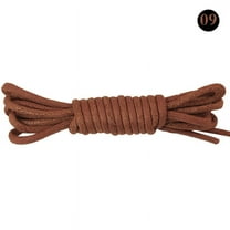 2 Pairs Round Waxed Shoe Laces for Dress Shoes, 11 Colors Shoelaces for Dress Shoes Boots in 4 Different Lengths
