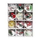 thumbnail image 2 of pstuiky 12 adornos navideños de bolas para decorar el árbol de Navidad. Adornos navideños de varios estilos para fiestas. Bolas de plástico para decorar árboles de Navidad., 2 of 4