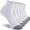 White, variant on Men's Ankle Socks 6-Pack, Cushioned Athletic Running Socks with Arch Support, Breathable for Work & Sports