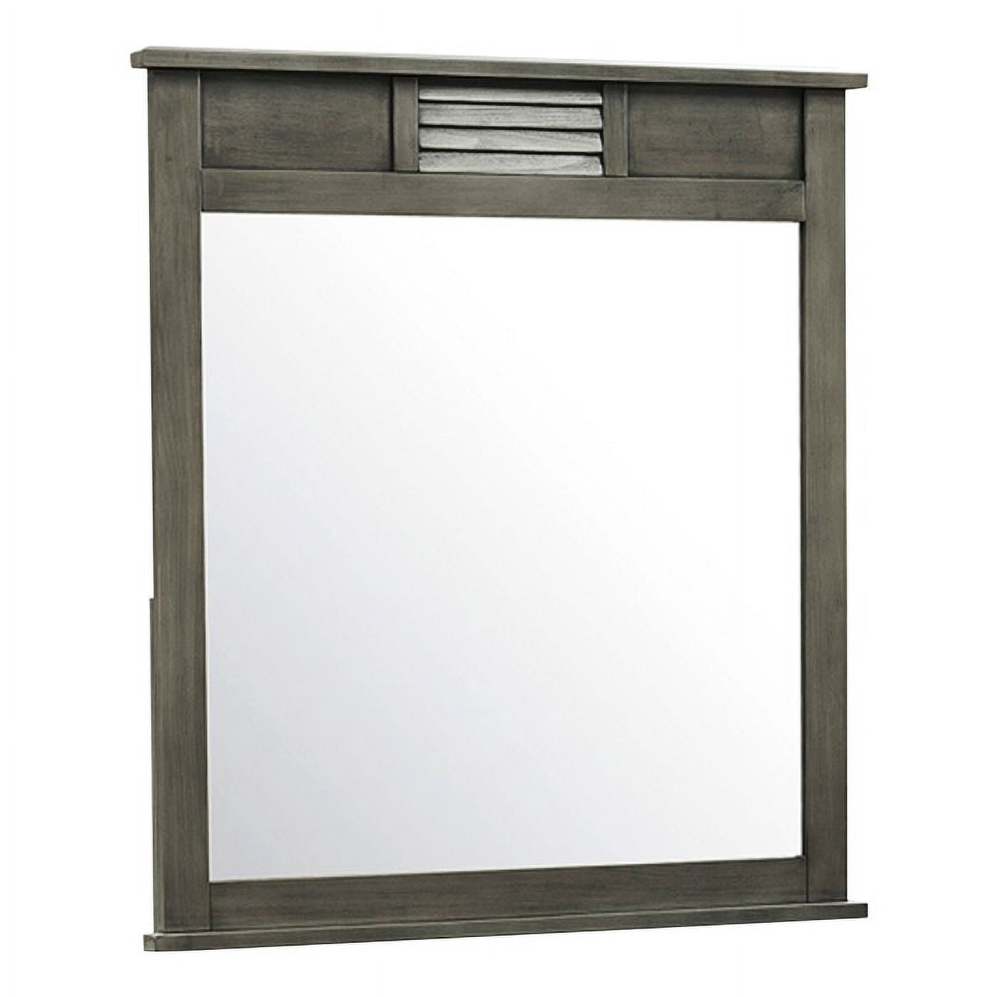 Garcia Collection Transitional Styling with Cool Gray Finish
