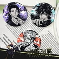 thumbnail image 2 of Jujutsu Kaisen blind box bar Wutiao Wudongren surrounding official guguzi second-dimensional badge double flash badge, 2 of 25