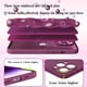 thumbnail image 5 of Funda de silicona líquida oficial de la serie 16 para iPhone 16, 15, 14, 11, 13, 12 Pro Max Plus, protección trasera a prueba de golpes, 5 of 5