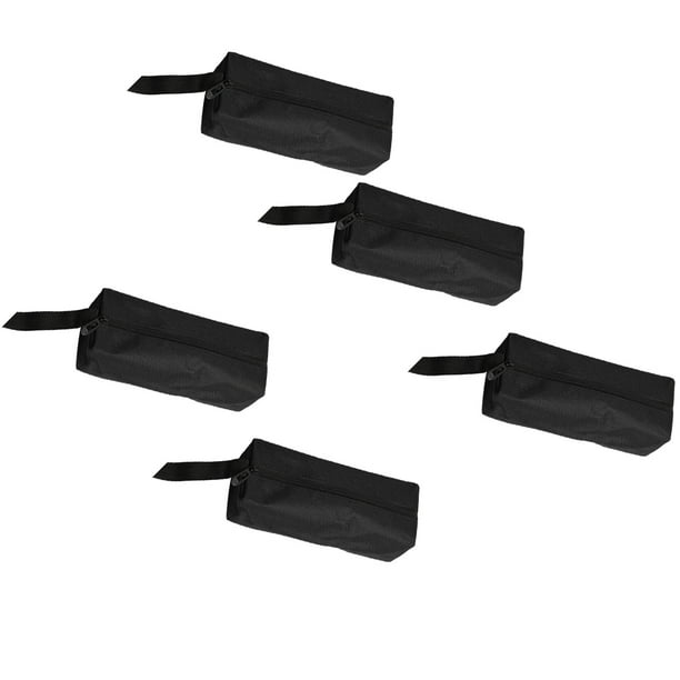 Speravity 5 bolsas de herramientas, bolsa de mano con cremallera, multicolor, multipropósito, organización, bolsas de almacenamiento, Herramientas eléctricas Negro Talla grande