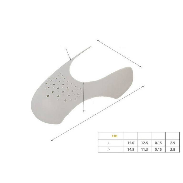 US 3 6 Pairs Shoe Decreaser Cap Anti Crease Protector Anti Wrinkle Force Fields