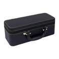 thumbnail image 4 of yuksok Bangle Box PU Leather Portable Handle Shows Fashionable Bracelet Storage Box Black, 4 of 9