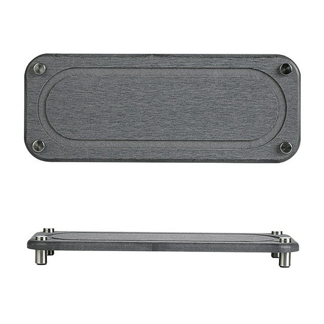 Diatom Mud Absorbent Stone Sink Mat with Stainless Steel Feet, Fast Water Absorption, Anti-Slip Design for Soap, Sponge, and Cups, Easy to Clean Bathroom Counter Organizer