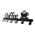 thumbnail image 2 of Wall Mounted Coffee Mug Holder Multifunction Tea Cups Rack for Restaurant, 2 of 3