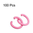 thumbnail image 3 of Unique Bargains Open Jump Rings, 8mm Colorful O-ring Connectors for DIY Crafts Jewelry Making, Carbon Steel, Pink, 100Pack, 3 of 5
