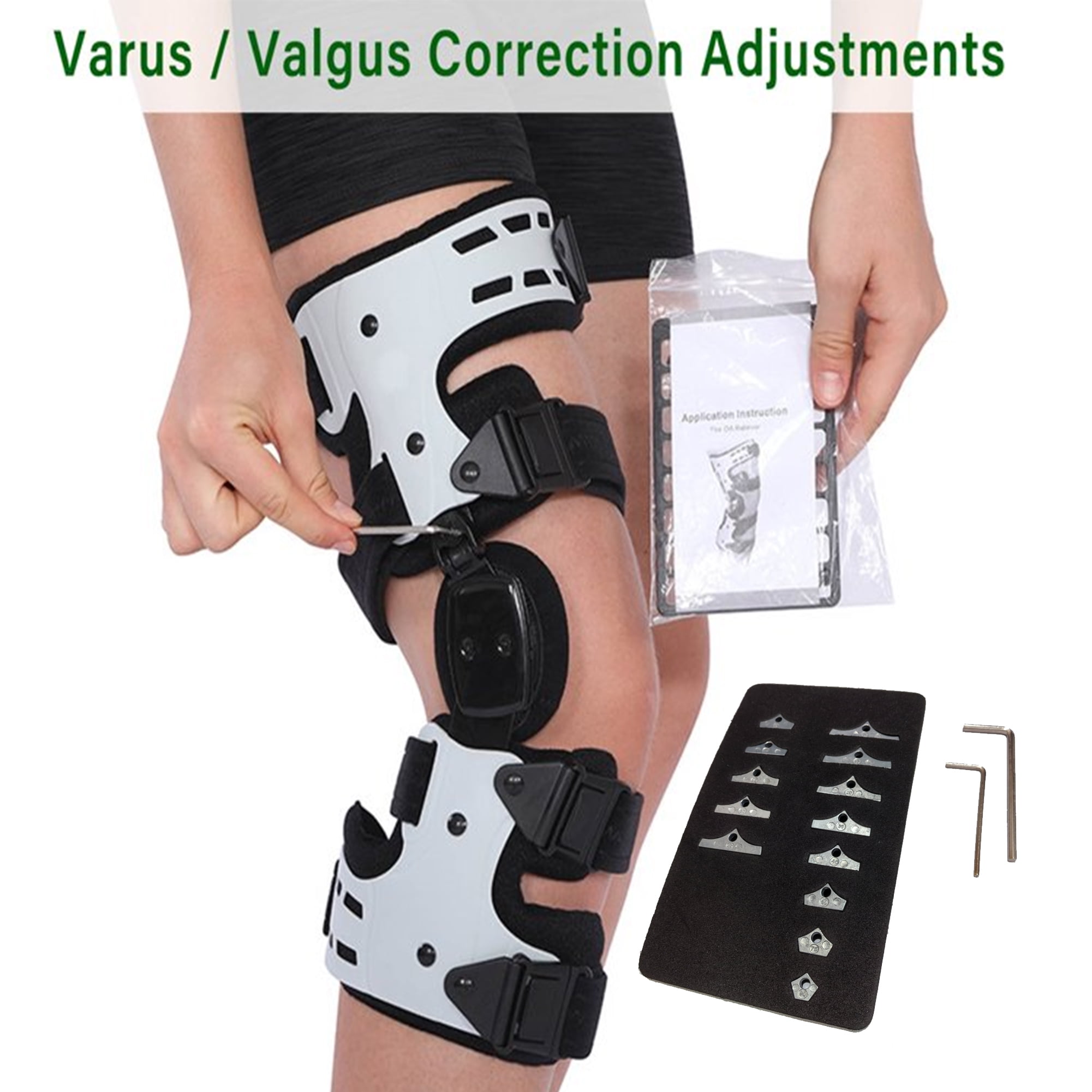 OA Unloader Knee Brace- Unloader Knee Brace for Osteoarthritis, Arthritis Pain, Cartilage Repair, Bone on Bone Knee Joint Pain