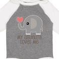 thumbnail image 4 of Inktastic My Abuelita Loves Me Grandchild Boys or Girls Long Sleeve Baby Bodysuit, 4 of 5