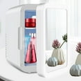 thumbnail image 3 of Nevera De Belleza Portátil, Refrigerador Sellado De 360 ​​Grados Y Calentador De Almacenamiento De Maquillaje 4L Mini Refrigerador ABS Para Habitación, 3 of 7