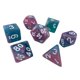 thumbnail image 5 of Juego de Dados poliédricos Zulema 7 piezas Estilo H acrílico, 5 of 7