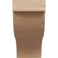 thumbnail image 2 of Ekena Millwork 4"W x 8"H x 28"L Garner Woodgrain TimberThane Rafter Tail, Primed Tan, 2 of 6