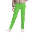 thumbnail image 3 of Resicozy Girls Fleece Leggings Thick Winter Base Layer Pants , Elastic Stretch Waistband, Perfect For Winter School, Indoor And Outdoor Wear 2-15 Years Gray 100, 3 of 6