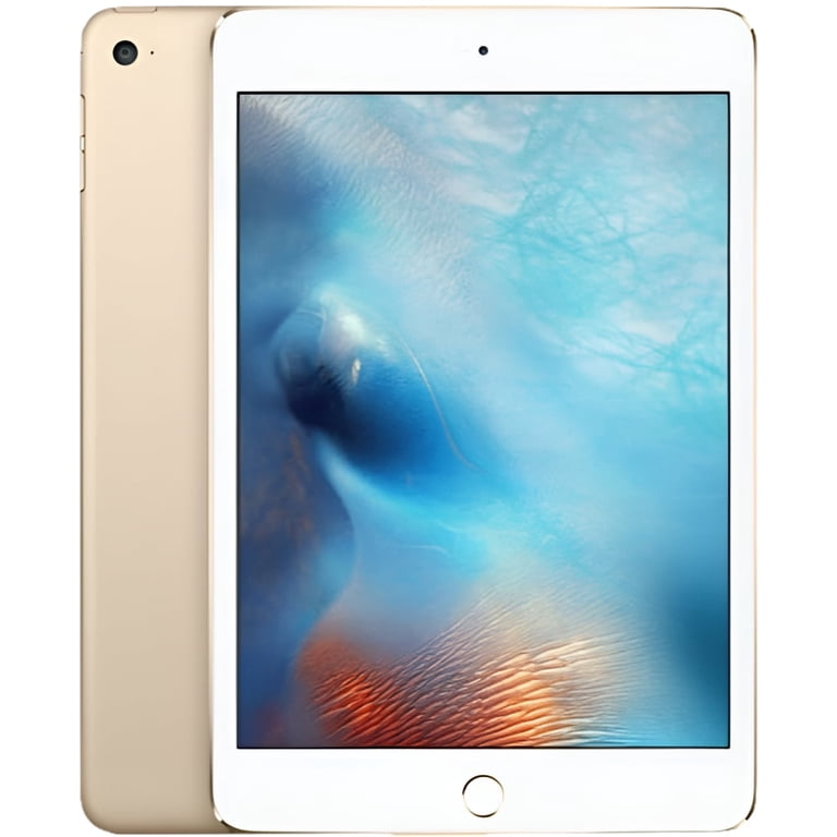 Restored Apple iPad Mini 4 128GB Wi-Fi - Gold - Walmart.com