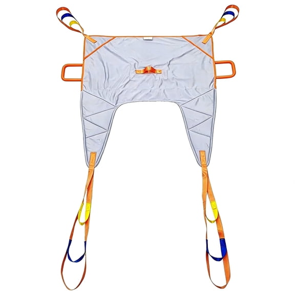 BUYHAO Sitting U-Sling, Universal Patient Lift Sling for Home Use, Divided Leg Transfer Lift Sling, Size M, Supports up to 500 lbs