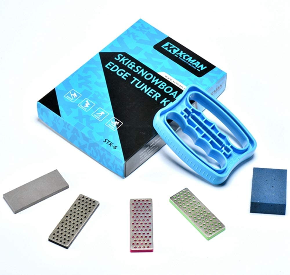 XCMAN Snowboard Ski Side Edge Bevel Sharpener Tuning Kit Edge Care Kit