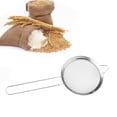thumbnail image 4 of Worallymy Acero Inoxidable Harina Tamiz Colador Cuchara Cocina Malla Fina Aceite Harina Azúcar Filtro Tamiz Worallymy JD735807085, 4 of 6