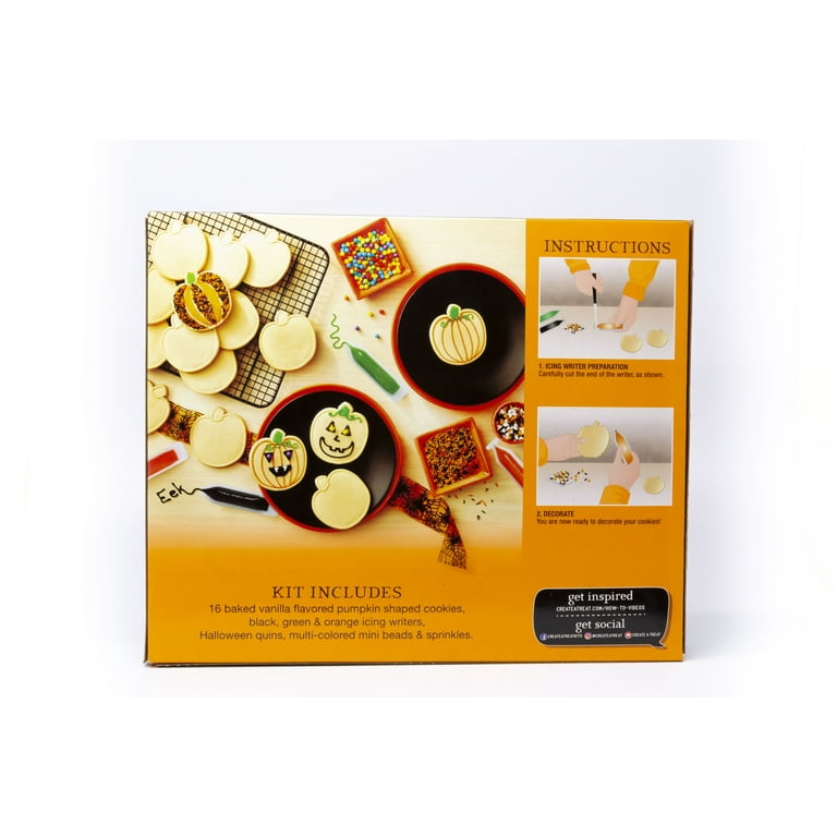 Freshness Guaranteed Halloween Cookie Kit, 23.3 oz, 16 Count, Regular Size, Shelf-Stable, All Ages, Unisex