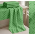 thumbnail image 6 of Soimoi Green Cotton Cambric Fabric Polka Dots Printed Craft Fabric by the Yard 42 Inch Wide, 6 of 7