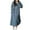 Navy, variant on Pitauce Womens Long Flannel Nightgown Winter Warm Thicken Long Sleeve Pajama Dress Full Length Sleep Shirts Fleece Loungewear with Pockets