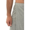 thumbnail image 6 of TowelSelections Men's Wrap Adjustable Cotton Terry Spa Shower Bath Gym Cover Up Small/Medium Belgian Block, 6 of 6