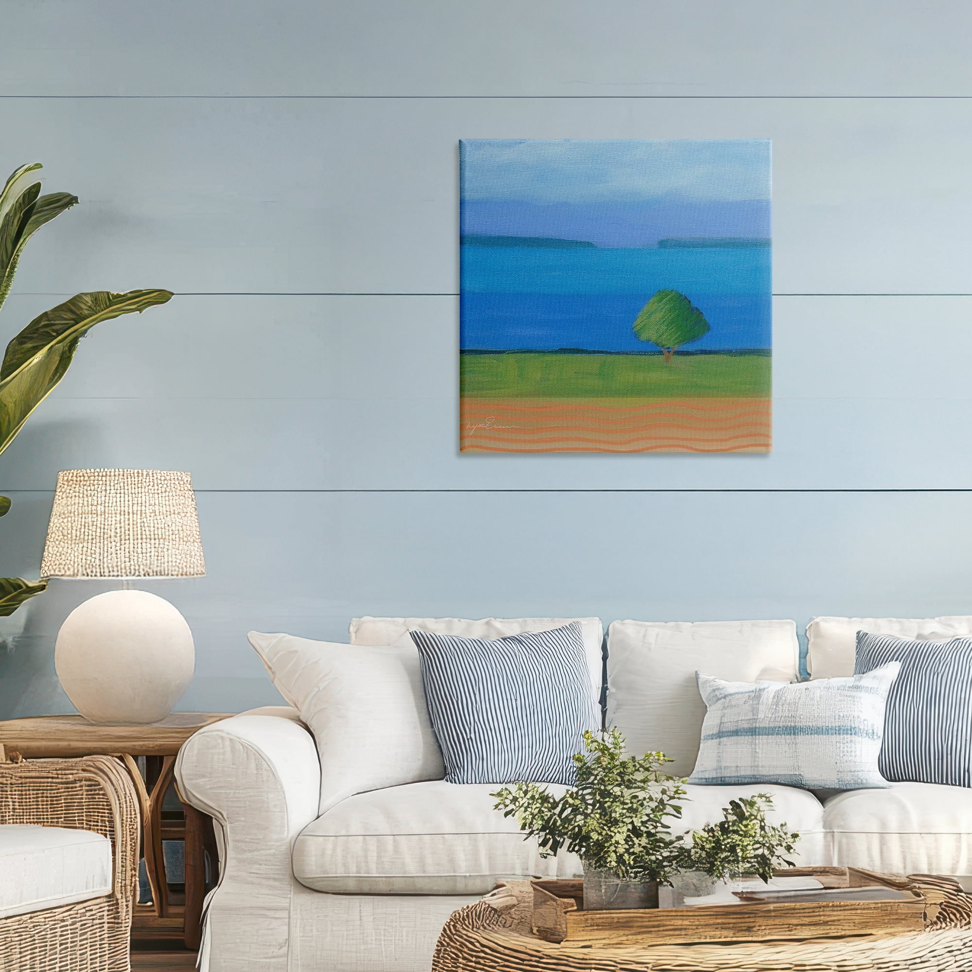 Stupell Industries Lone Tree at Spring Cove Canvas Wall Art, design by Lynn Ericson Fine Art