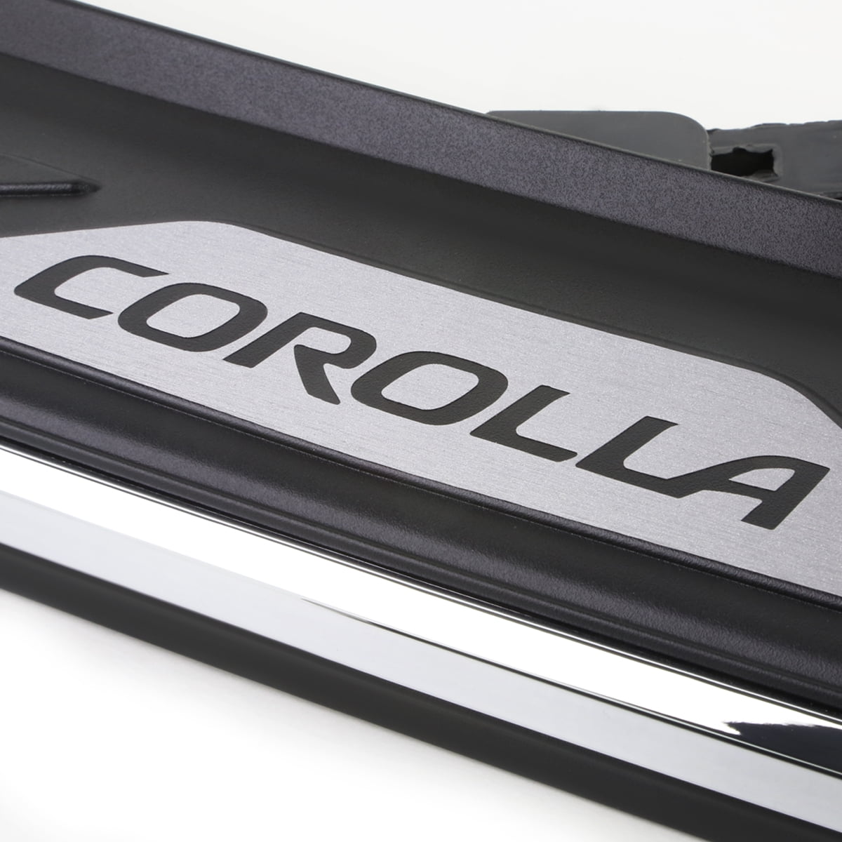 Rear Bumper Trim Cover Trunk Outside Sill Scuff Plate for 2014-2016 Corolla E170