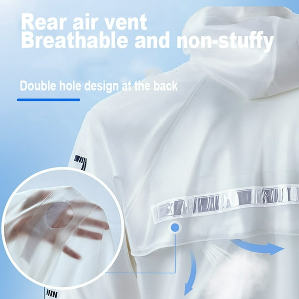 Plastic transparent jacket sale