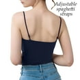 thumbnail image 5 of TOPTIE 3 Packs Women Tank Top Going Out Basic Cami Shirt Adjustable Spaghetti Straps Cool Touch Fabric-Mixed-L, 5 of 7