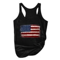 thumbnail image 4 of IROINNID Women's V-Neck Tank Sleeveless 4th Of July Casual Loose Vest Women Tops Independence Day, 4 of 5