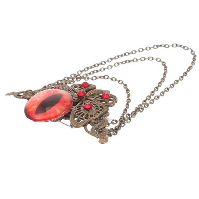 unbranded Accesorio Para Marrón Estilo Gótico Con Clip Y Decorativo Para Prendas