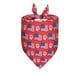 thumbnail image 5 of Pañuelo de Saliva para Mascotas, Pañuelo con Bandera, Bufanda para El Día de La Independencia de Gatitos y Perros, 5 of 5