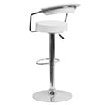 thumbnail image 5 of Home Square25" to 33" Adjustable Bar Stool with Arms in White - Set of 3, 5 of 7