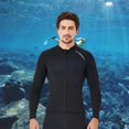 thumbnail image 3 of Hommes Femmes Veste à Séchage Rapide Combinaison Isothermique Dos Natation Plongée Natation Surf Femmes 2 Humide Surf Snorkeling Hommes m, 3 of 8