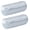 7" x 17" (Pack of 2), variant on Cervical Neck Roll Pillow Case - White - Super Soft Quality - - Easy to Clean
