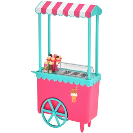 Kid Connection 19-Piece Ice Cream Stand Play Set