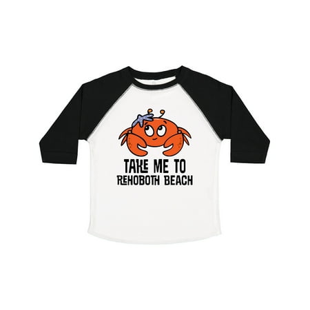 

Inktastic Rehoboth Beach Delaware Cute Crab Gift Toddler Boy or Toddler Girl T-Shirt