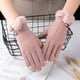 thumbnail image 2 of Guantes de terciopelo cálidos de invierno para mujer, otoño e invierno, para montar al aire libre, pantalla táctil, a prueba de viento, cálidos para conducir, 2 of 6