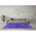 thumbnail image 3 of Ahgly Company Indoor Rectangle Oriental Purple Industrial Area Rugs, 2' x 4', 3 of 4
